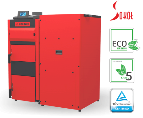GRANULU APKURES KATLI SOKOL SMART PELLET | METAL-FACH 
