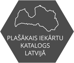 PLAŠĀKAIS IEKĀRTU KATALOGS LATVIJĀ