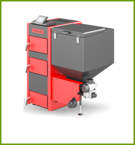 Granulu apkures katli